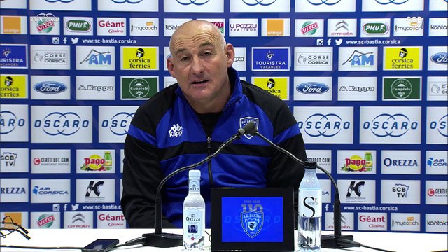 Bastia 0-0 Nantes : Conf. d'après-match de F. Ciccolini
