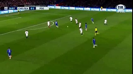 Diego Costa Goal 1-1 Chelsea vs PSG