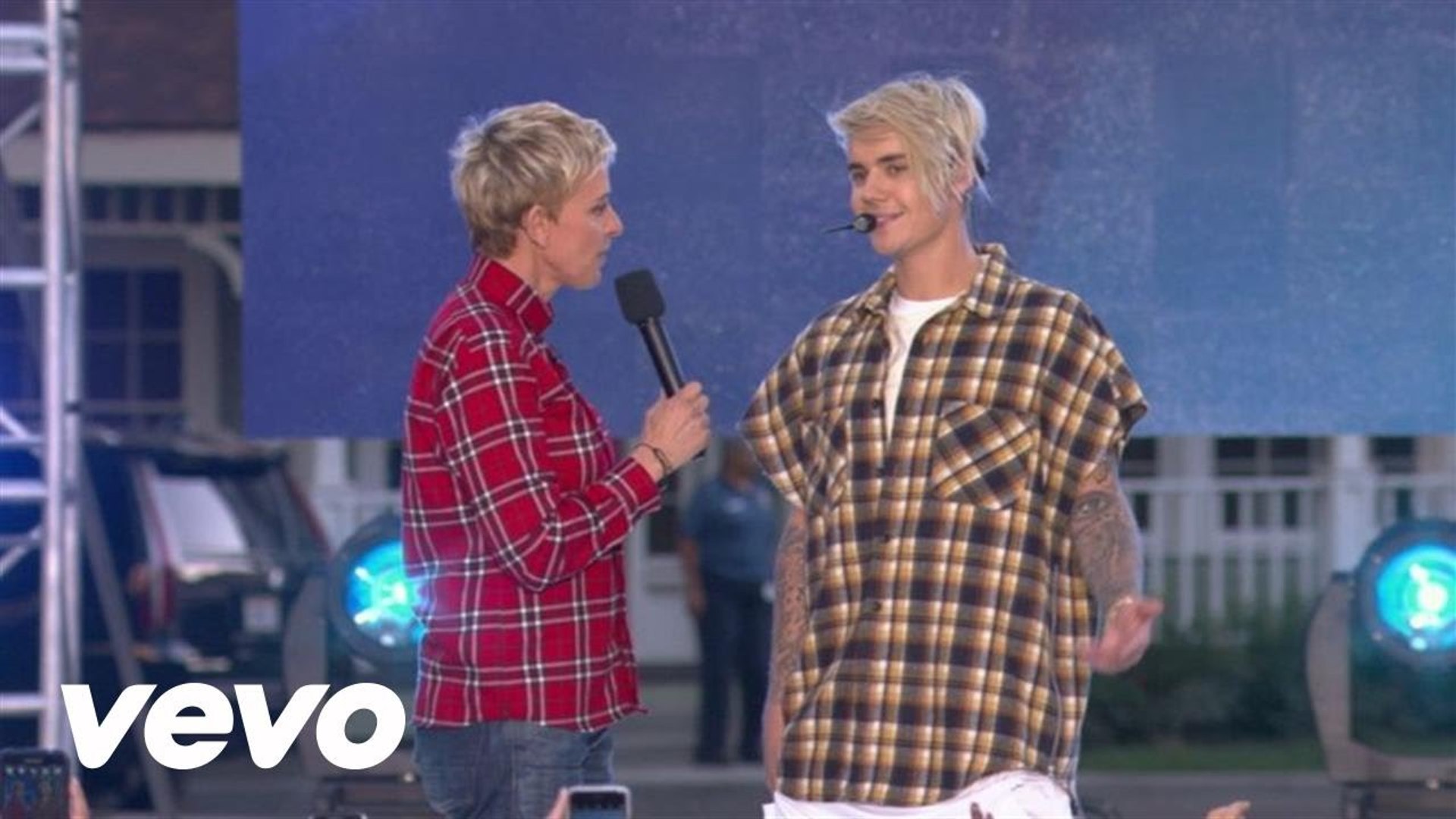Justin Bieber What Do You Mean Live From The Ellen Show Video Dailymotion