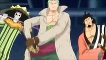 One Piece Tashigi vs ZoroNew World Punk Hazard) Episode 605