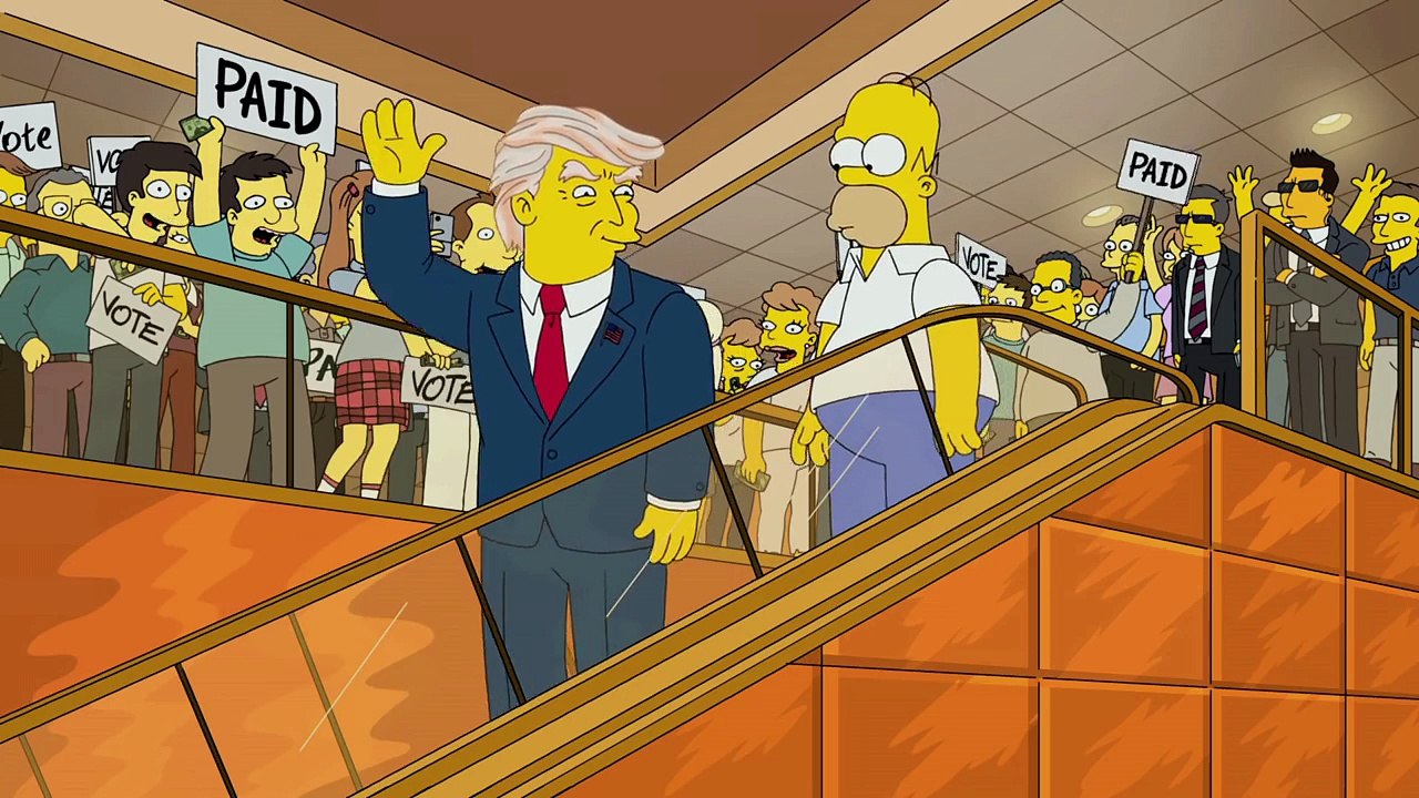 THE SIMPSONS  Trumptastic Voyage  ANIMATION on FOX