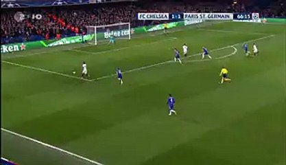 Zlatan Ibrahimovic Super Goal  Chelsea 1-2 PSG - 09-03-2016