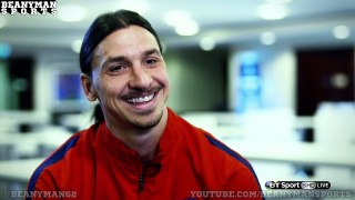 Zlatan Ibrahimovic Interview Tight Lipped Over Arsenal & Manchester United Links