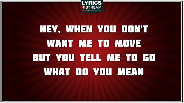 What Do You Mean - Justin Bieber tribute - Lyrics