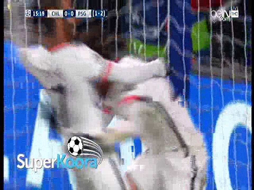 اهداف المباراة ( تشيلسي 1-2 باريس سان جيرمان ) دوري ابطال اوروبا