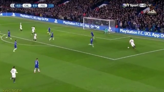اهداف مباراة باريس سان جيرمان وتشيلسي في اياب دور 16 دوري ابطال اوروبا 9-3-2016