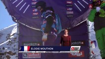 Winning run Elodie Mouthon - Fieberbrunn Kitzbüheler Alpen - Swatch Freeride World Tour 2016