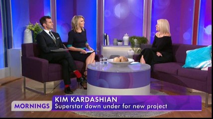 Kim Kardashian GETS INTERVIEWED BY ‘MORNINGS’