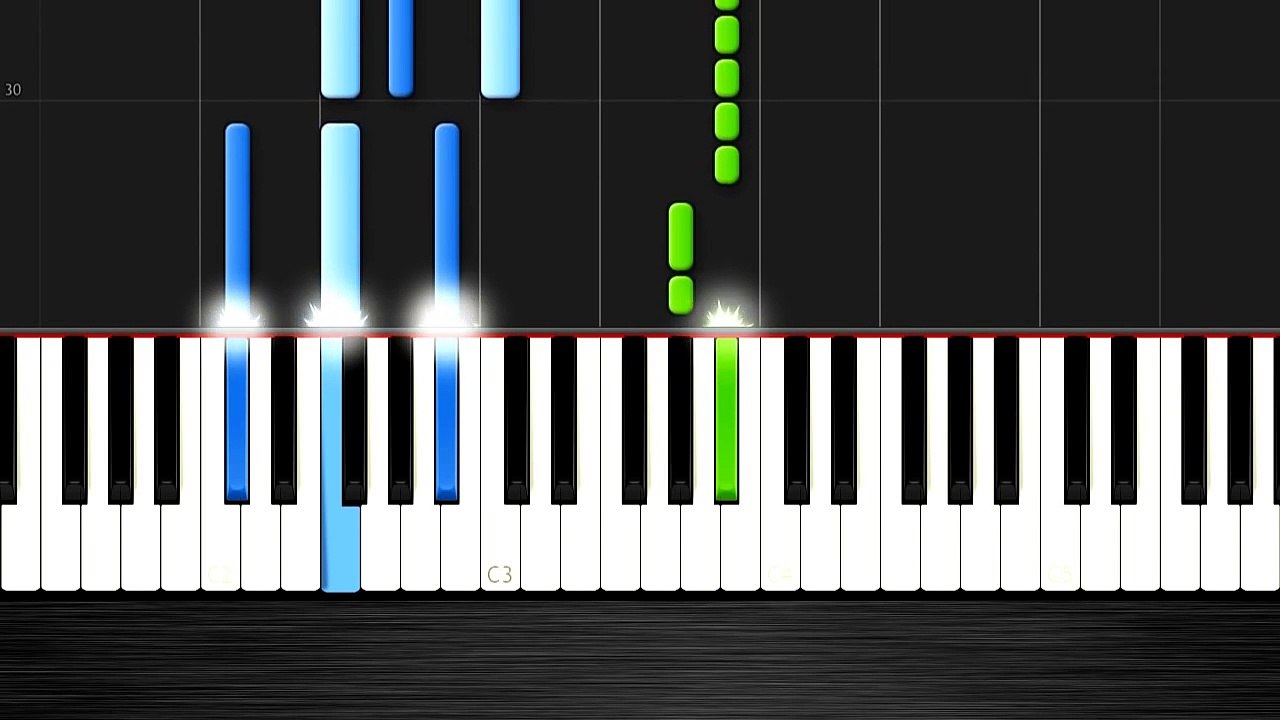 Ellie Goulding - Love Me Like You Do - EASY Piano Tutorial by PlutaX - Synthesia