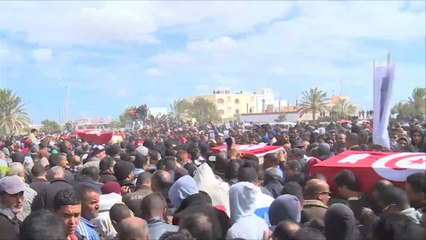 تشييع ضحايا هجوم بنقردان