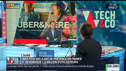 Uber fête ses 4 ans d'existence en France - 09/03