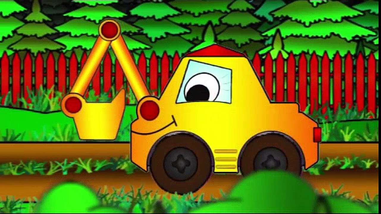 Apprendre les formes en construisant une pelleteuse | Dessins animés en français  Star Dessin Anime Français