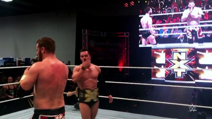 Finn Bálor and Sami Zayn flex and dance at the Arnold Sports Festival: March 6, 2016