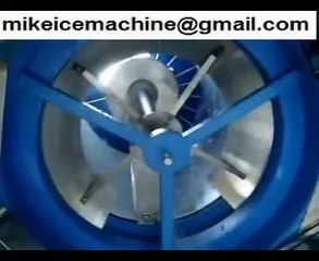 flake ice making machine and ice room