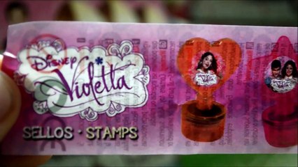 VIOLETTA DISNEY Kinder Surprise Eggs Unboxing Toys | SurpriseEggsChannel!