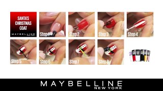 The Trends || Santa Nail Art How-To with Maybelline ColorShow