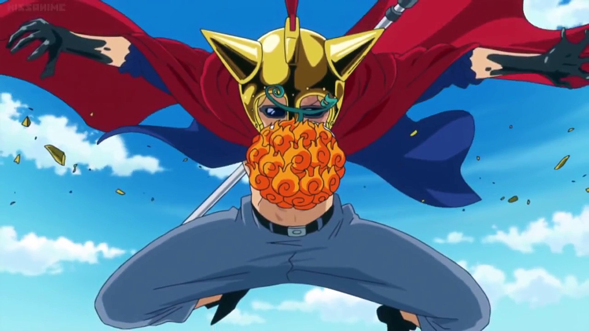 Sabo Eats The Mera Mera No Mi One Piece 678 Video Dailymotion
