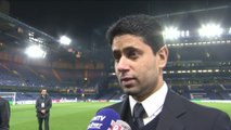 Foot - C1 - PSG : Al-Khelaïfi «J'ai parlé avec les joueurs avant le match»