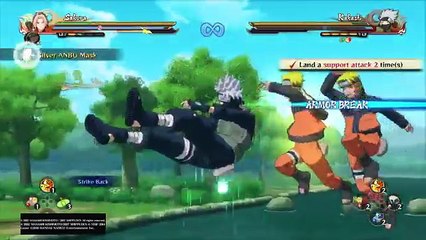 NARUTO SHIPPUDEN: Ultimate Ninja STORM 4 - Memory Fragment: Naruto & Sakura vs Kakashi (1024p FULL HD)