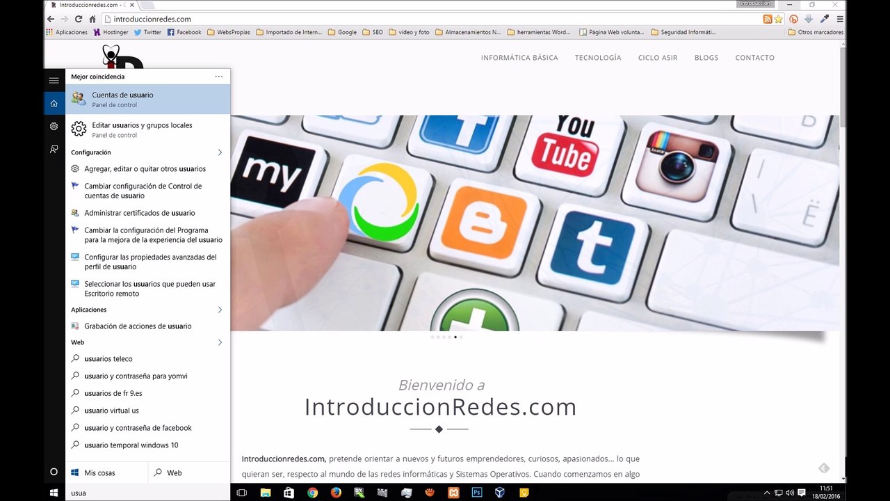 Como crear otra cuenta administrador en Windows 10
