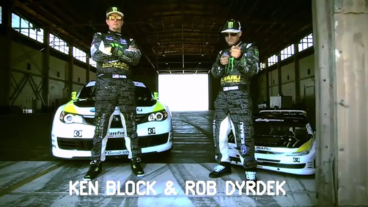 GYMKHANA 2.1 KEN BLOCK vs DYRDEK