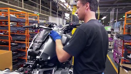 How to collect the motorbike BMW S 1000 R factory BMW. Berlin 2014