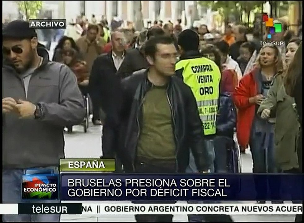 Bruselas presiona a España por déficit fiscal