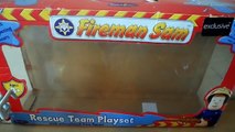 Fireman Sam 4 vehicle playset and fire engine ambulance and rescue 4x4