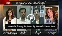 Sharmila farooqi ki Bezati by Mustafa Kamal Live