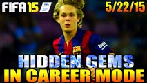 FIFA 15 CAREER MODE HIDDEN GEMS || 5/22/15 || BARCELONA B EVOLVED TO BARCELONA BEAST!