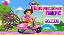Dora the Explorer exploradora is riding her Nice Rose Scooter ~ Play Baby Games For Kids Juegos ~ 4X