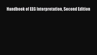 [Download] Handbook of EEG Interpretation Second Edition [PDF] Online