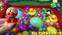 アンパンマン おもちゃアニメ たまごでかくれんぼ in プール！ Toy Kids トイキッズ animation anpanman テレビ 映画