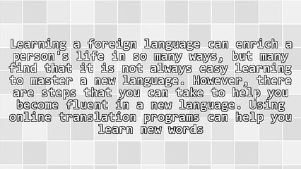 5 Rules for Learning a Foreign Language