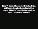 [PDF] History's Greatest Automotive Mysteries Myths and Rumors Revealed: James Dean's Killer