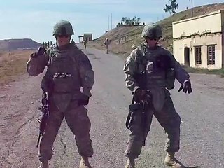 Amarican Soldiers Dance
