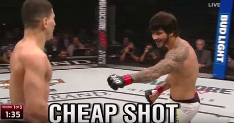 UFC Fighter Plays Dirty and Gets What He Deserves