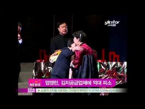 [Y-STAR] Actress 'Um Aengran' was accused. (엄앵란, 김치 공급업체로부터 억대 피소)