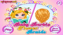 Baby Barbie Flower Braids - Barbie Games To Play - totalkidsonline