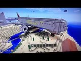Minecraft boeing 777 300er ( emirates airlines )