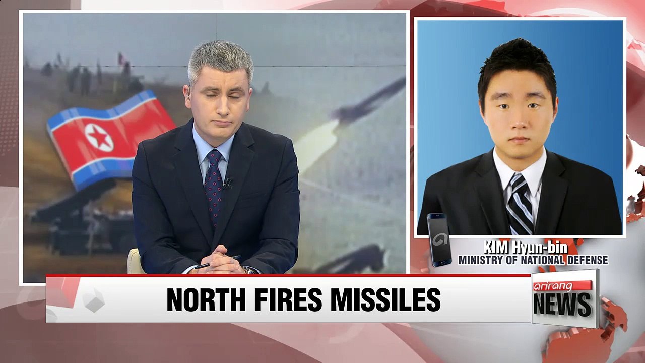 N. Korea fires two short-range missiles into East Sea