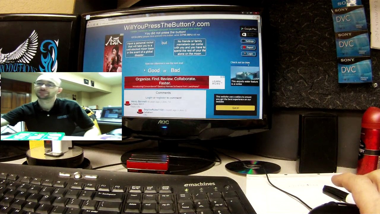 Playing A Game on Youtube