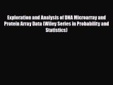 [Download] Exploration and Analysis of DNA Microarray and Protein Array Data (Wiley Series