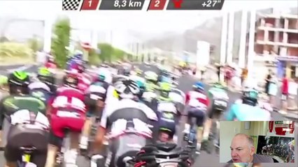 Stig Broeckx crashed by motor bike video Kuurne Brussel Kuurne 2016