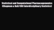 PDF Statistical and Computational Pharmacogenomics (Chapman & Hall/CRC Interdisciplinary Statistics)