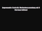 Download Angewandte Statistik: Methodensammlung mit R (German Edition) PDF Book Free