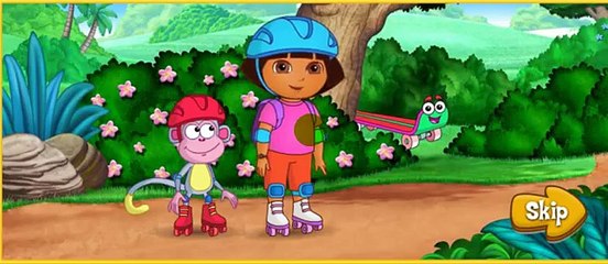 Dora The Explorer Game - Dora´s Great Roller Skate Adventure Full Episode Movie Game - 4 kids