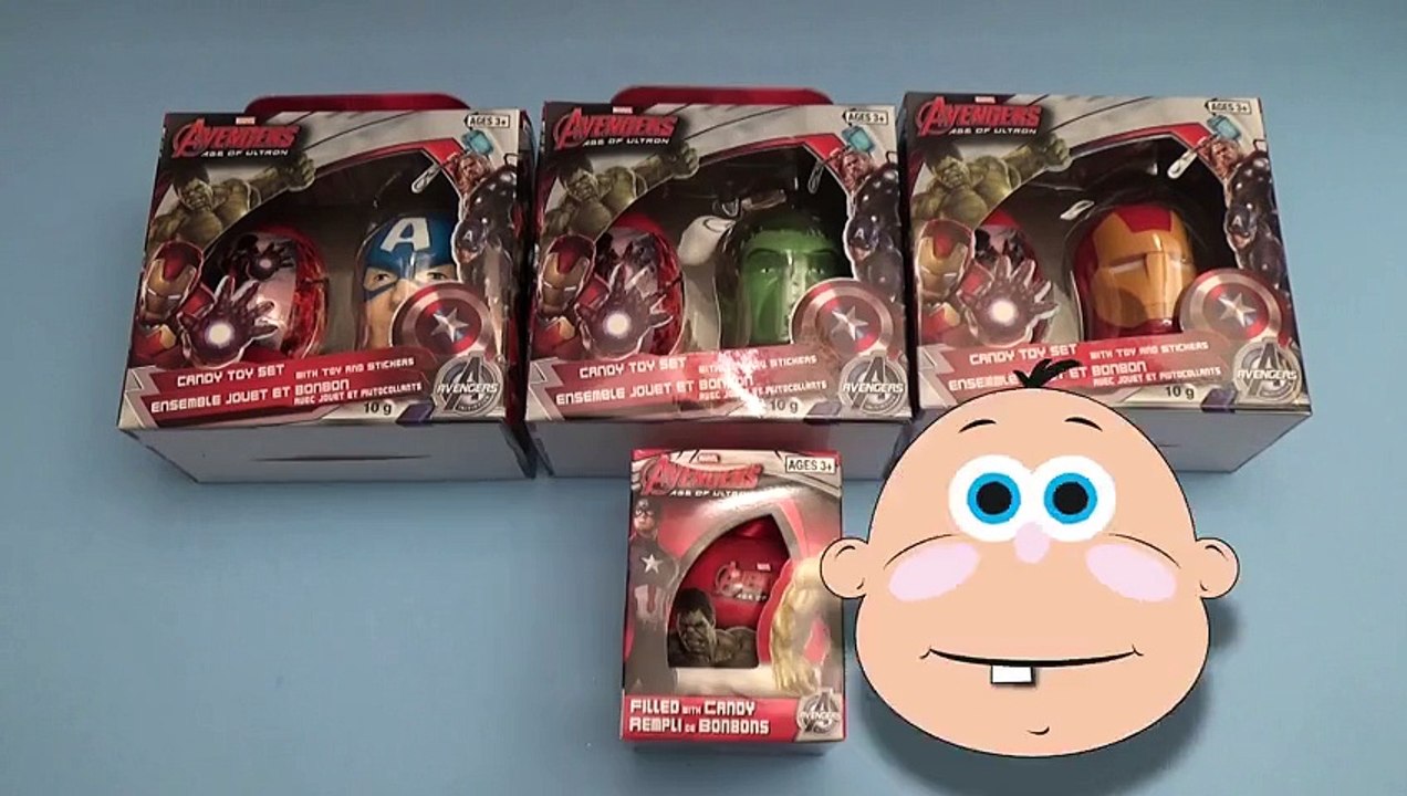 Avengers Surprise Egg Opening Party!