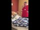A hospice worker approaches a dying woman as she sleeps – and the camera captures something incredible.