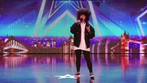 Nick Celino gives a hair-raising performance of Wrecking Ball | Britain's Got More Talent 2014